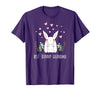 Cute Bunny Grandma Rabbit Grandmother T-Shirt in Purple