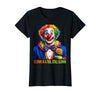Mademark Clown In A Tux, Still Clown Design T-Shirt - Black