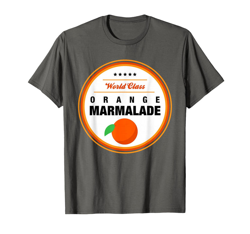 Matching Group Halloween Costume Orange Marmalade T-Shirt - Asphalt Grey