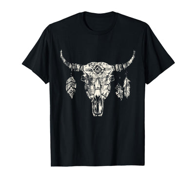 Dream Catcher Skeleton Buffalo T-Shirt