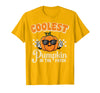 Halloween Shirts For Women Men Kids Boys Girls Halloween Coolest Pumpkin in Patch Costume Boys Kids Youth T-Shirt - Golden