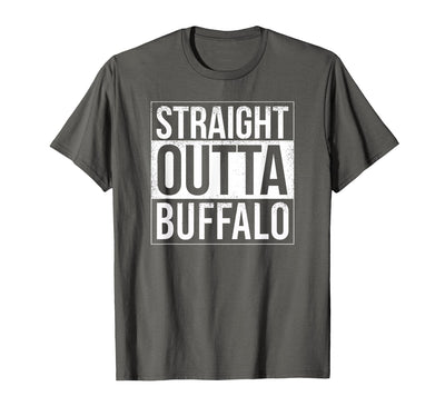 Straight Outta Buffalo New York Usa American Hometown City T-Shirt