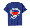 Mademark Men's Watermelon Only Cute Watermelon Fruit Lover Halloween T-Shirt - Royal Blue