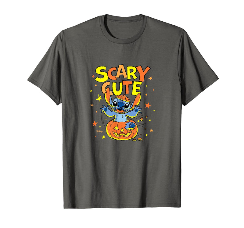 Disney Stitch Halloween Fun T-Shirt - Asphalt Grey