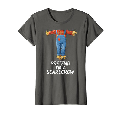 Humor Scarecrow Halloween Tees Pretend I'm A Scarecrow Halloween Costume T-Shirt