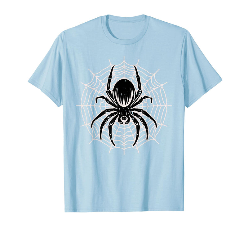 Halloween Shirts For Women Men Kids Boys Girls Halloween Spider with Web Vintage Costume Men Boys Kid Women T-Shirt - Baby