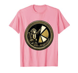 Mademark Monkey Business Pie Chart Funny Graphic Tee T-Shirt - Men - Pink