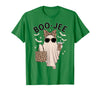 Halloween Boo-Jee Leopard Ghost Coquette Bow Coquette Leopard Ghost Coffee Boo-JEE Halloween Boujee Ghost T-Shirt - Kelly