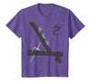 Easy Halloween Ninja Costume For Kids Boys Ninja Costume Easy Last Minute Halloween T-Shirt - Purple Heather
