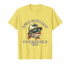 Funny Outdoor Anglers & Fisherman Designs Catch Fish and Laugh Hard with This Fishing Pun T-Shirt - Lemon Yellow