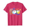 Bowling Boo Creepy Halloween Costume Pumpkin Bowling Lover T-Shirt - Red Heather
