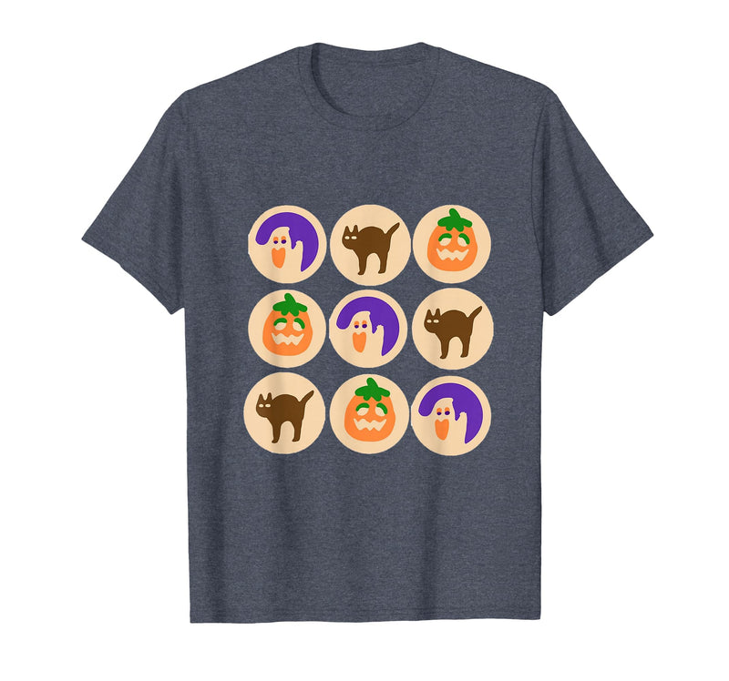 Sugar Cookie Halloween Merch T-Shirt - Heather Blue