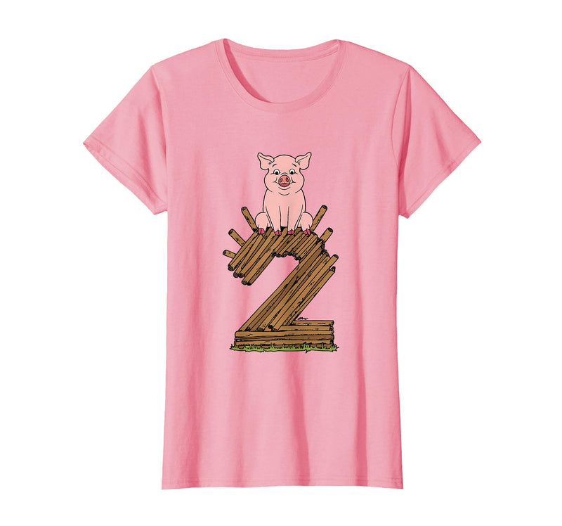 Three Little Pigs Halloween Costume Three Little Pigs Pig 2 Easy Costume Kids Men Women T-Shirt - Pink