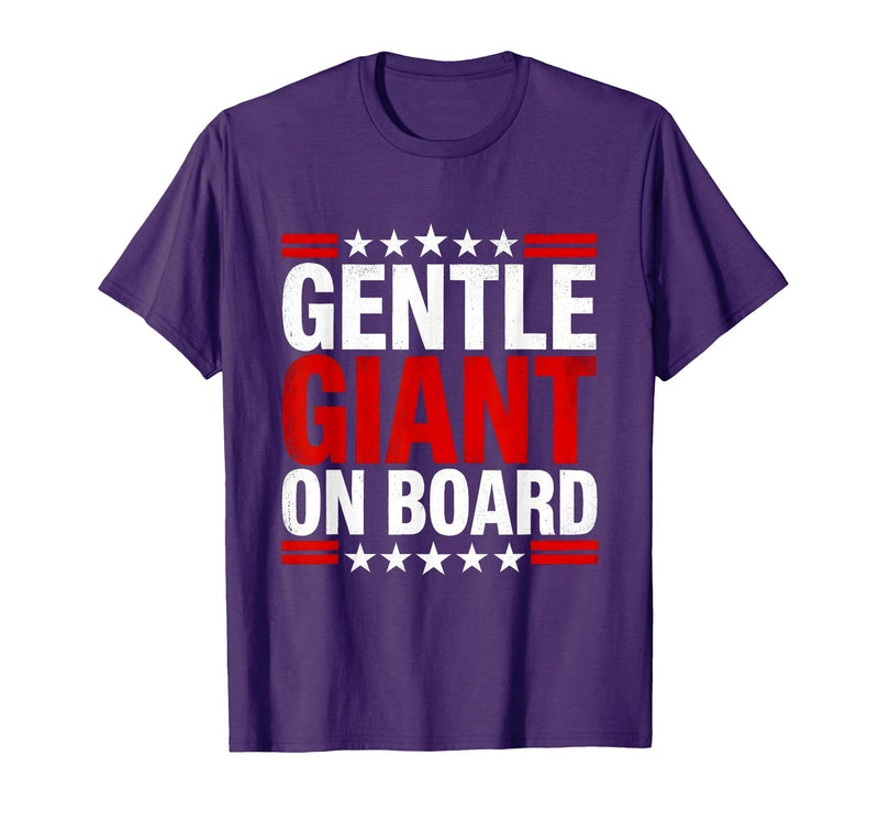 Mademark Gentle Giant On Board Elephant Design T-Shirt - Men - Purple