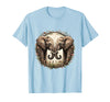 Mademark Mama Elephant and Calf Touching Trunks Gift T-Shirt - Men - Baby Blue