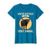 Water Buffalo Lovers Shop Water Buffalo is My Spirit Animal Water Buffalo T-Shirt - Sapphire Blue