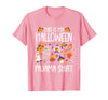 Halloween Shirts Costume Women Men Kids Pajama This is My Halloween Pajama Shirt Pumpkin Witch Skeleton T-Shirt - Pink