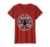 Mademark Elephant Pink Flowers Breast Cancer Awareness T-Shirt - Women - Cranberry Red