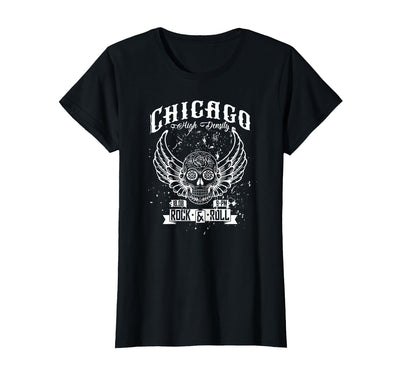 Camelot71 Chicago Classic Retro Vintage Illinois Windy Rock'n'Roll T-Shirt