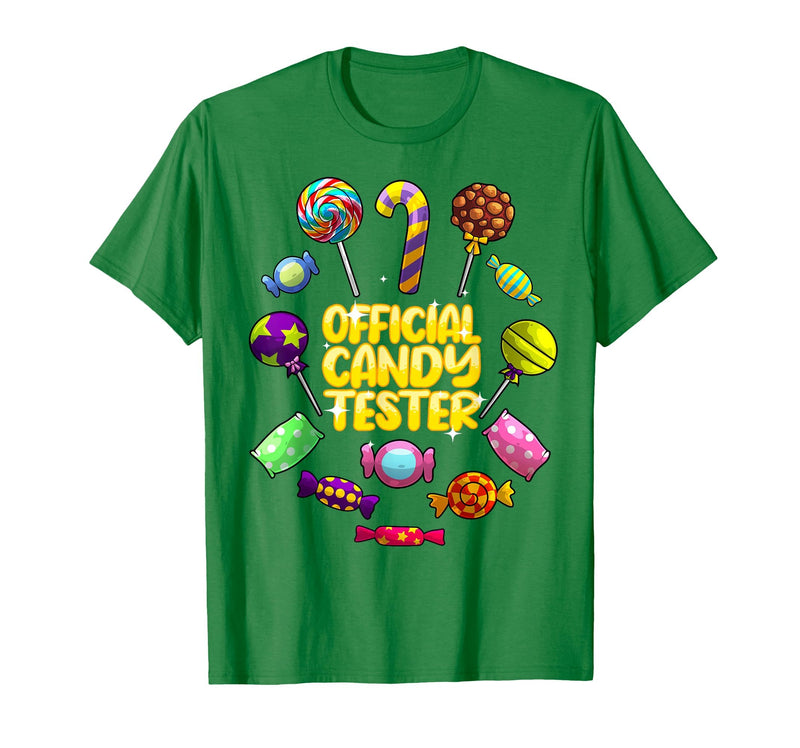 Funny Candy Lovers Gift Chocolate Candies Clothing Cool Candy for Boys Girls Kids Bar Lollipop Halloween Sweets T-Shirt -