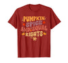 Equal Rights Outfits & Feminist Halloween Costume Pumpkin Spice and Equal Rights Feminist Halloween T-Shirt - Cranberry Red