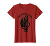 Mademark Tree Hugger By Nature Monkey Design T-Shirt - Women - Cranberry Red