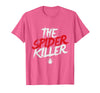 Moito Creepy Spiders Halloween Shirt Creepy Spiders Halloween Shirt Trick Treat Cobweb Killer Boo T-Shirt - Pink Heather