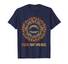 Mademark Sharks Don't Apologize Bold Ocean Predator Design T-Shirt - Navy Blue