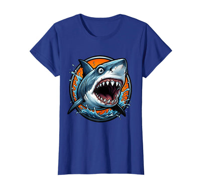 3rd Grade Shark Lunging Jaws Graphic Tee T-Shirt