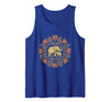 Mademark Mother Elephant Nudging Newborn Calf Maternity Tank Top - Men - Royal Blue