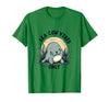 Mademark Sea Cow Vibes Only Manatee Design T-Shirt - Kelly Green