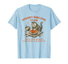 spooky biscuits club shirt Spooky Biscuits Club we Raise Spirits and Knead Biscuits T-Shirt - Baby Blue