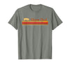 Showing Cattle T-Shirts And Apparel Show Dad - Fun Distressed Look for Showing Pigs T-Shirt - Olive Heather