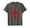 Vacation & Gift Buffalo New York by Addi Buffalo New York NY | Area Code 716 T-Shirt - Asphalt Grey