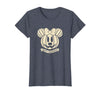 Disney Minnie Mouse Pumpkin Happy Halloween T-Shirt - Heather Blue