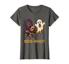 Mademark Boo-Who? Funny Yorkie Skeleton Halloween Dog Lover T-Shirt - Asphalt Grey