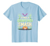 Mademark Monster Mash Graveyard Smash Halloween Party Fun T-Shirt - Baby Blue