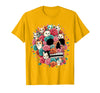 TS - SHOP - Kitty Skeleton Halloween Costume Idea Cat Skull - Kitty Skeleton Halloween Costume Idea T-Shirt - Golden Yellow