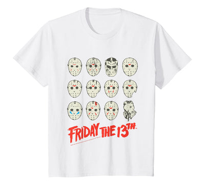 Friday The 13th Halloween Design Masks T-Shirt