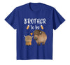 Cute Animal Buffalo Baby Shower For Brother To Be Brother to Be Buffalo Baby Shower Bison for Boy Or Girl T-Shirt - Royal