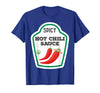 Lustige Essen & Sauce Fasching Kostüm Co. Chilli Sauce Costume Funny Fancy Dress Costumes for Men and Women T-Shirt - Royal