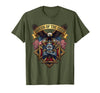 Mademark Queen of the Deep Shark Women Design T-Shirt - Olive Green