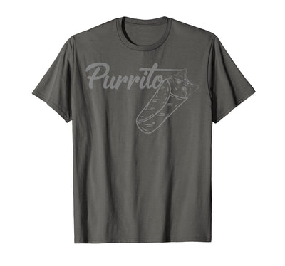 Purrito Gifts Apparel & Casual Clothing Mexican Food and Cuisine - Cute Cat in a Burrito T-Shirt