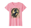 Mademark Always Choose The Horse Women's Equestrian Design T-Shirt - Pink
