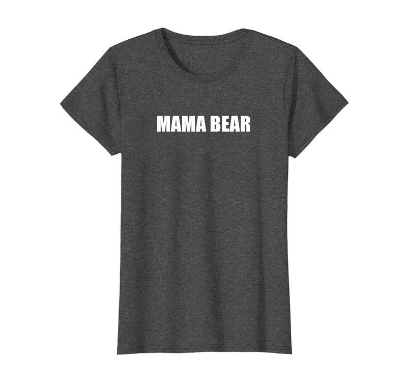 Mademark Mama Bear T-Shirt - Dark Heather Grey