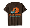 CT Technologist Halloween Gifts Co. CT Tech Technologist Pun Spook-Tacular Halloween T-Shirt - Brown