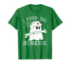 I Found This Humerus Funny Ghost Nurse Halloween T-Shirt - Kelly Green