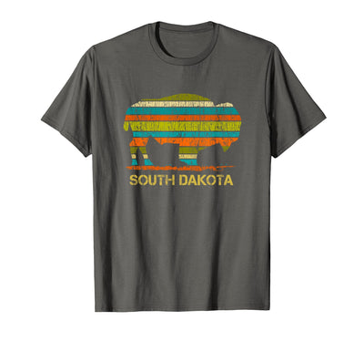 Cow South Dakota Bison Buffalo for a Vacation T-Shirt