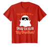 Halloween Pregnancy Announcements by HotW Big Brother Pregnancy Announcement Ghost Funny Boy Halloween T-Shirt - Red