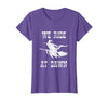 Halloween Witch Broomstick Costume Shop We Ride At Dawn Spooky Witch Broomstick Halloween Costume T-Shirt - Purple Heather